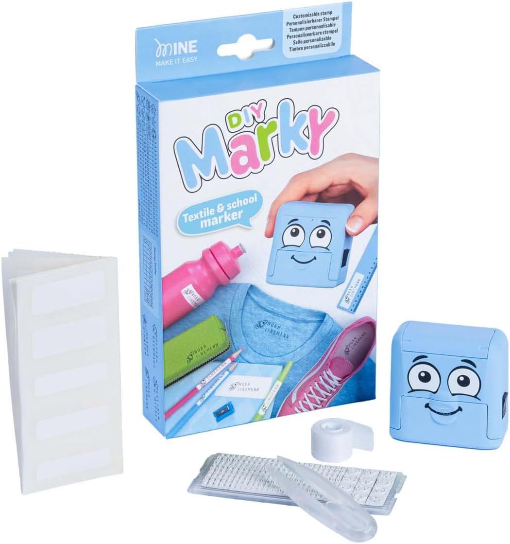 Customisable Stamp COLOP DIY Marky Blue