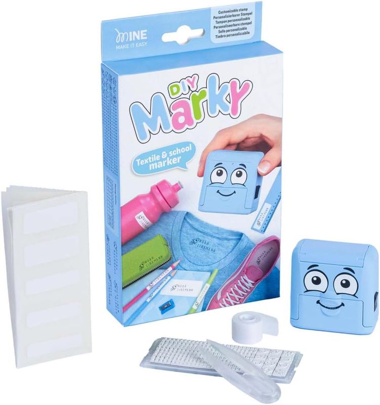 Customisable Stamp COLOP DIY Marky Blue