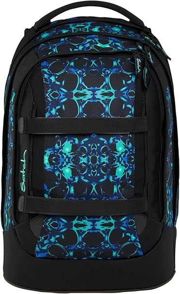 Satch Pack Ergonomic School Backpack Caleido Blue