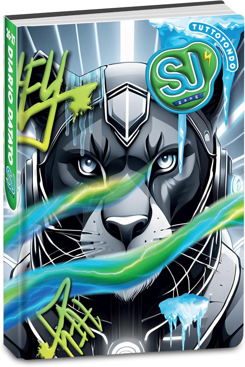 Sj Gang Glace Panther Dated Diary