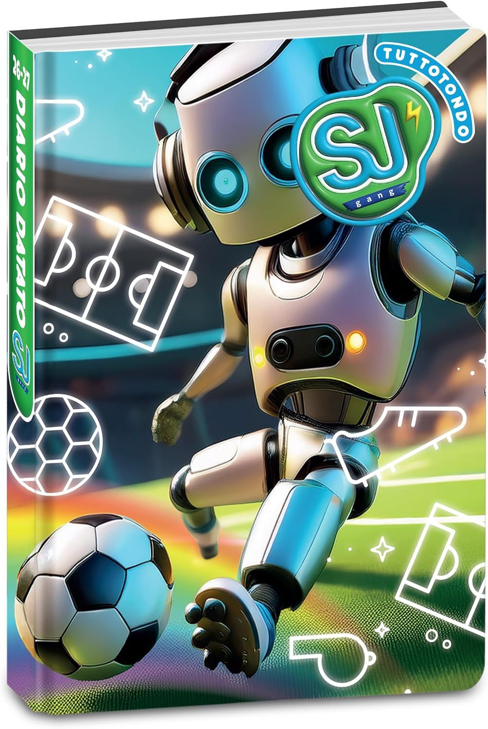 Sj Gang Diary Robot Playing Fluorescent Soccer Dated