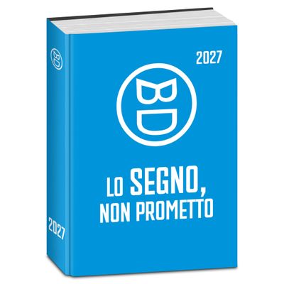 Diario BastardiDentro Intensamente 2026/27 Datato 13.5×18.5 cm - Say BD Blu