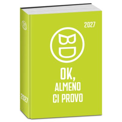 Diario BastardiDentro Intensamente 2026/27 Datato 13.5×18.5 cm - Say BD Verde