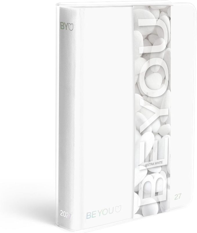 BE YOU-School Diary Extra White Standard Format 26/27