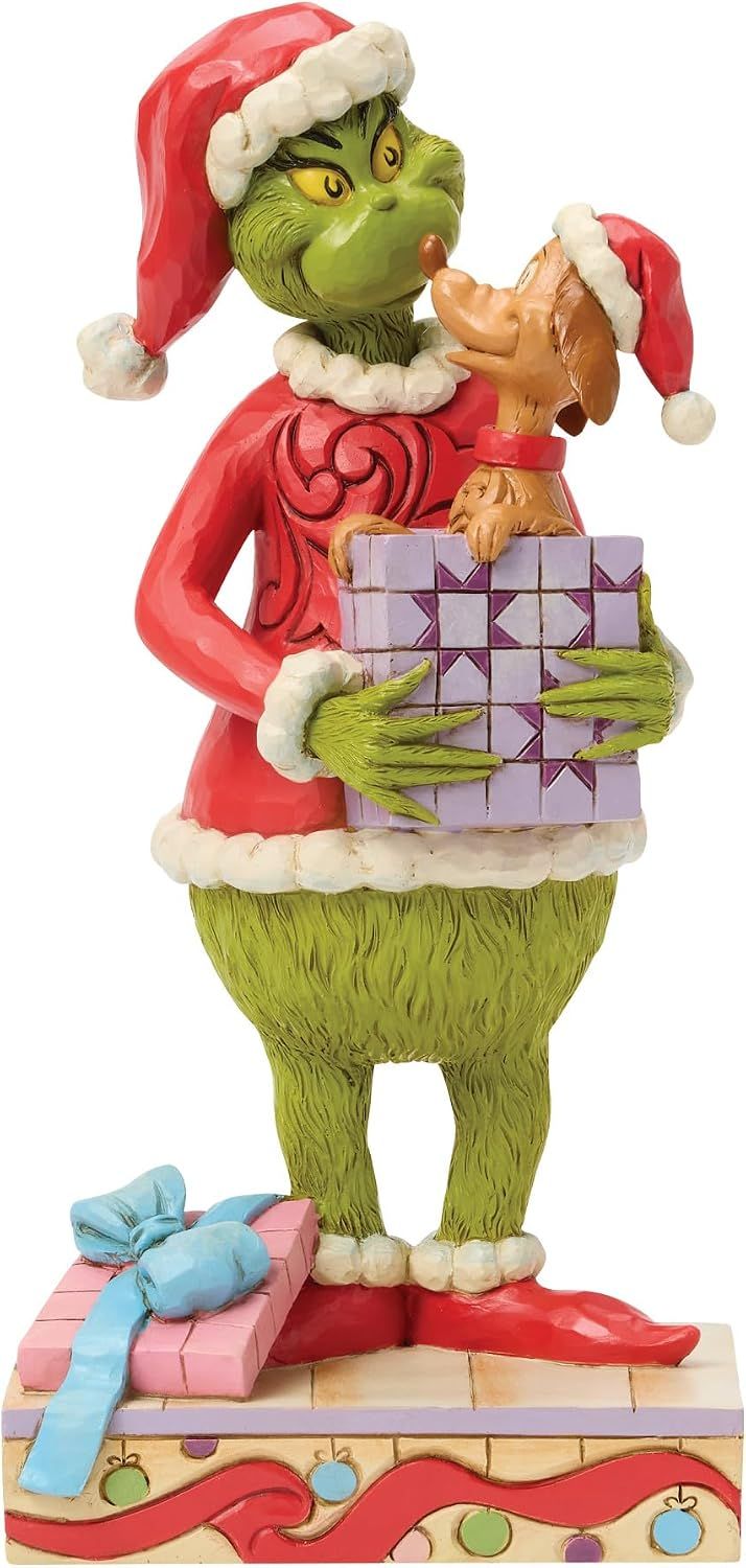 Enesco Grinch with Christmas Gift Box - code 6018957