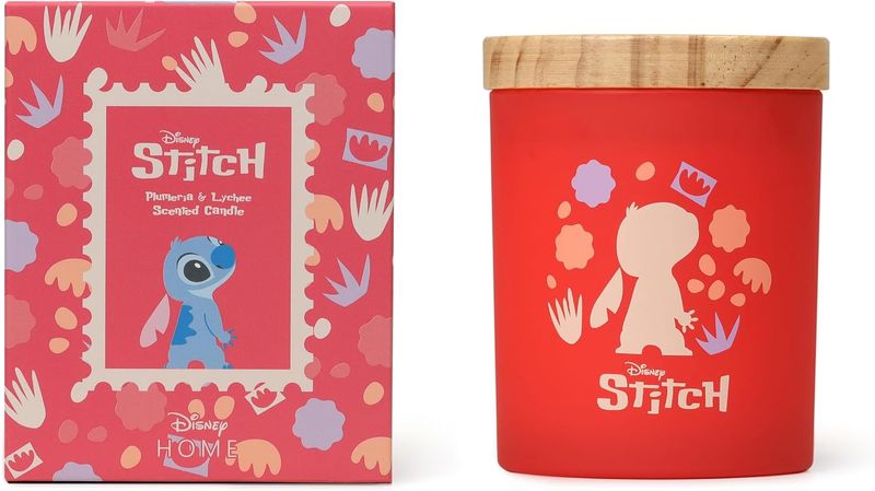 Enesco - Stitch Plumeria and Lychee Candle