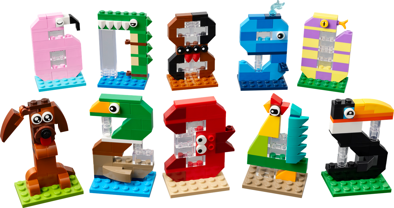 LEGO Birthday Numbers 40807