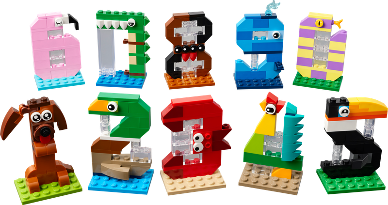 LEGO Números de Cumpleaños 40807