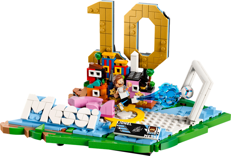 LEGO Editions Lionel Messi: Fenómenos del Fútbol 43011