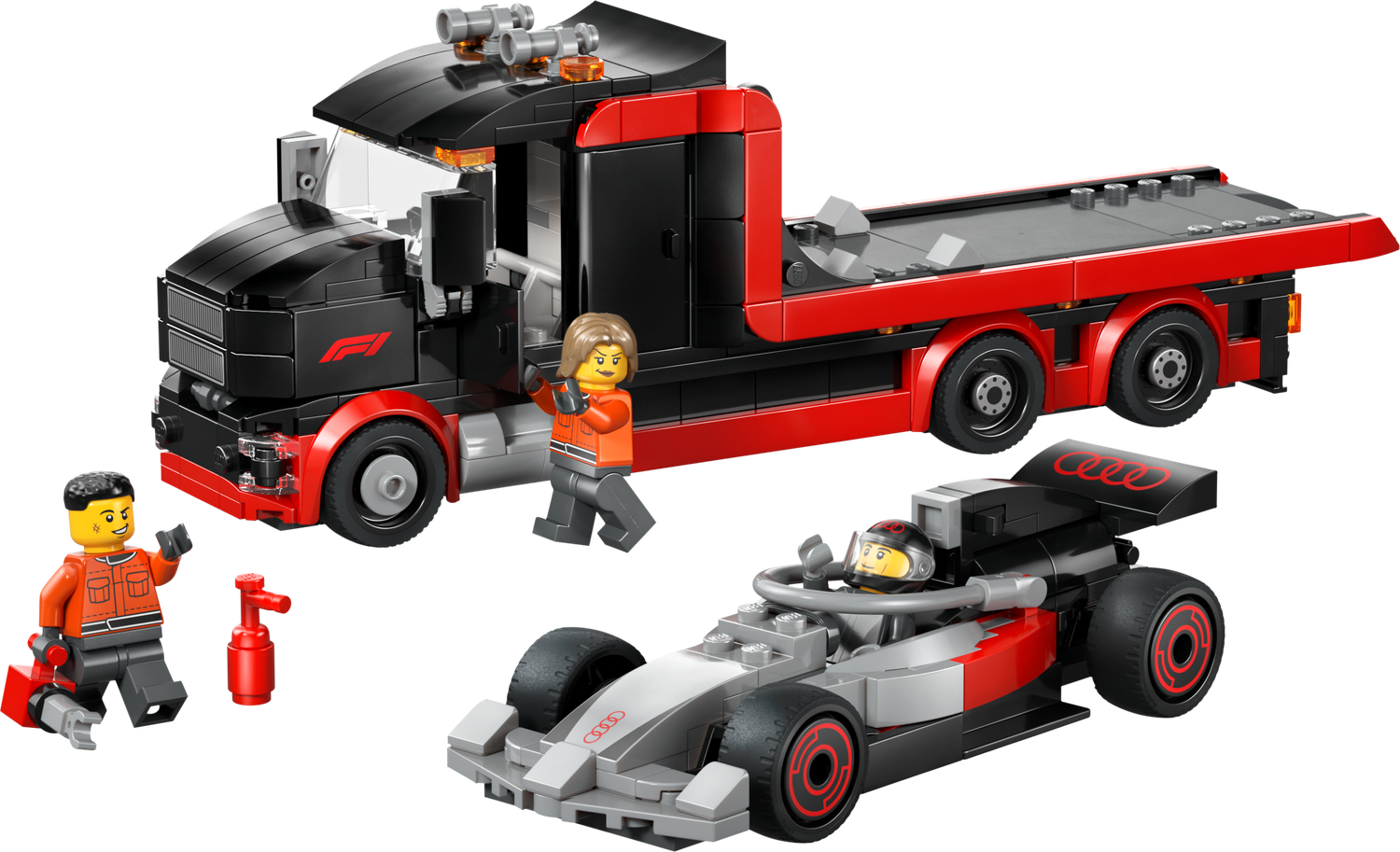LEGO City F1 Display Truck with Audi F1 Race Car 60493