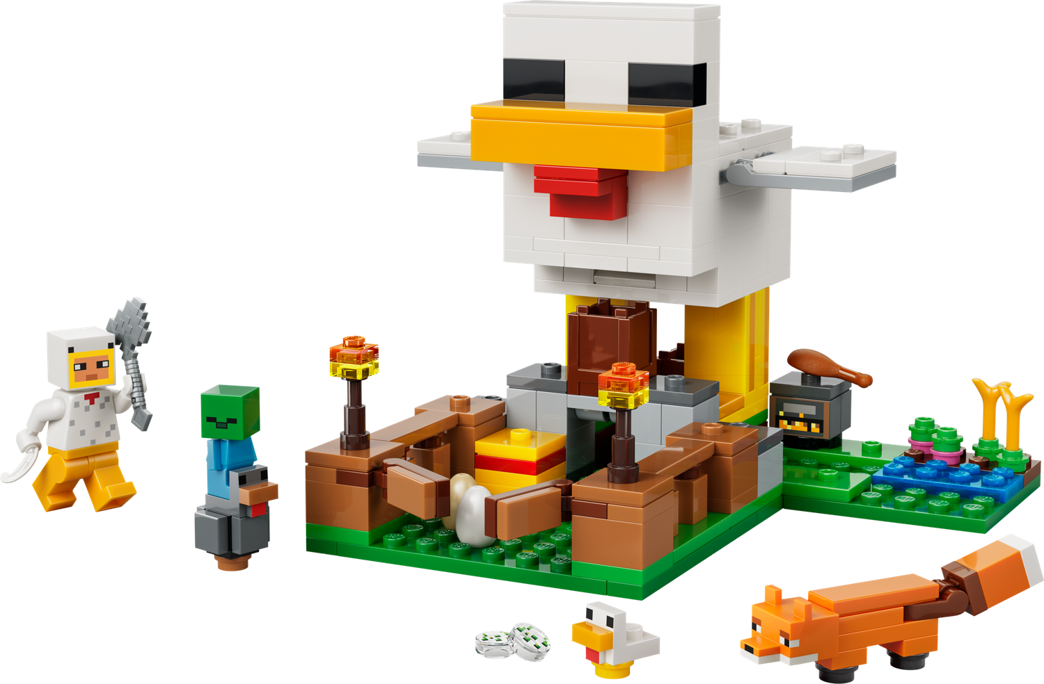 LEGO Minecraft Chicken Farm 21585