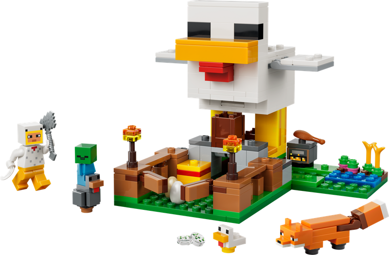 LEGO Minecraft La Granja de Gallinas 21585