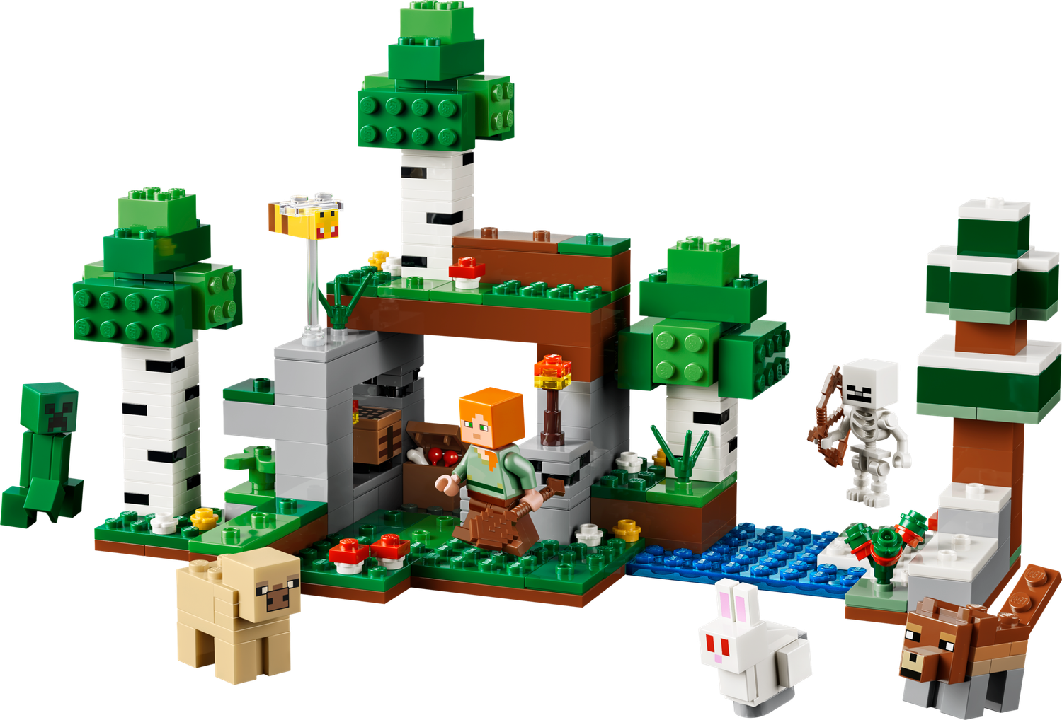 LEGO Minecraft First Night Adventure 21593