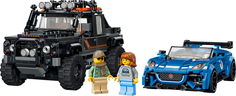 LEGO Speed Champions Jaguar Project 7 y Land Rover Defender 77264