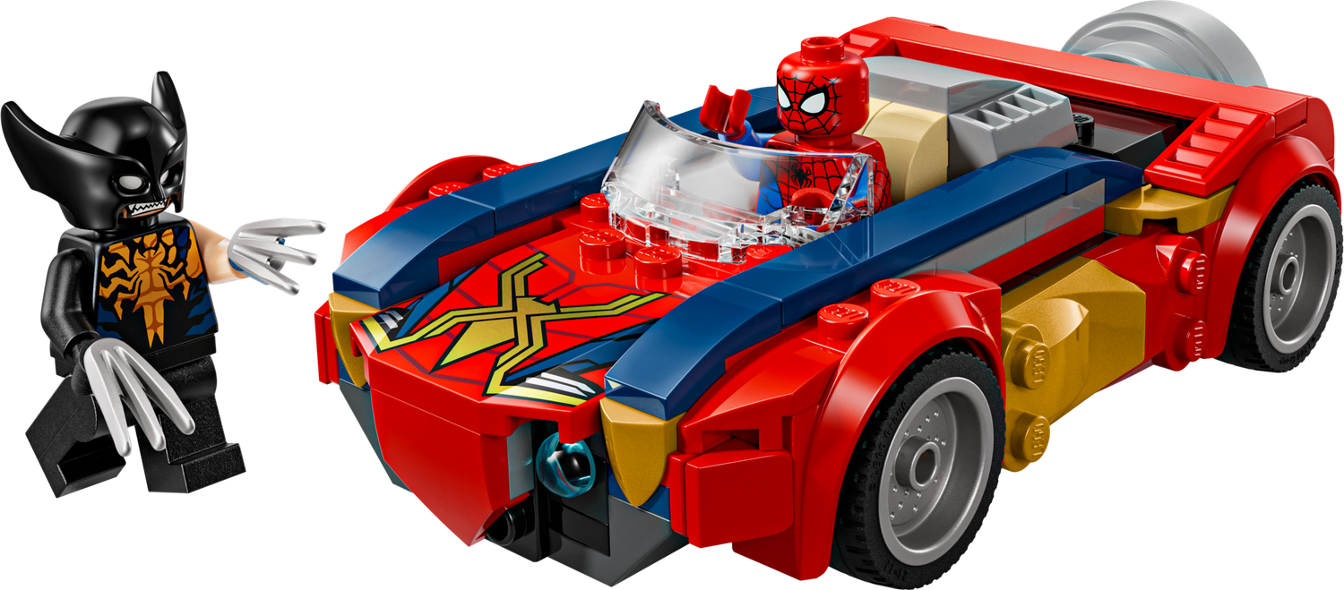 LEGO Marvel Spider-Man Car vs. Venomized Wolverine 76336