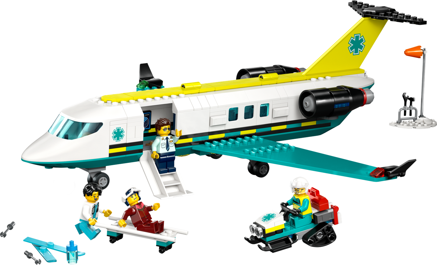 LEGO City Emergency Air Ambulance Airplane 60465