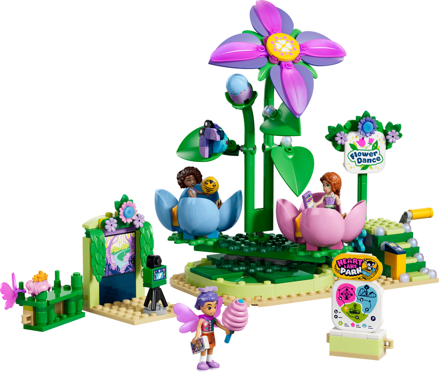 LEGO Friends Spinning Flower &amp; Fairy Teacup Ride 42702