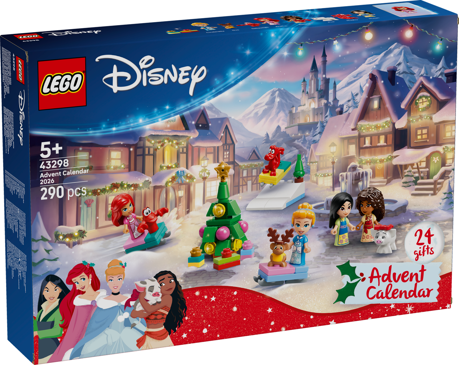 LEGO Disney Princess Advent Calendar 2026 43298