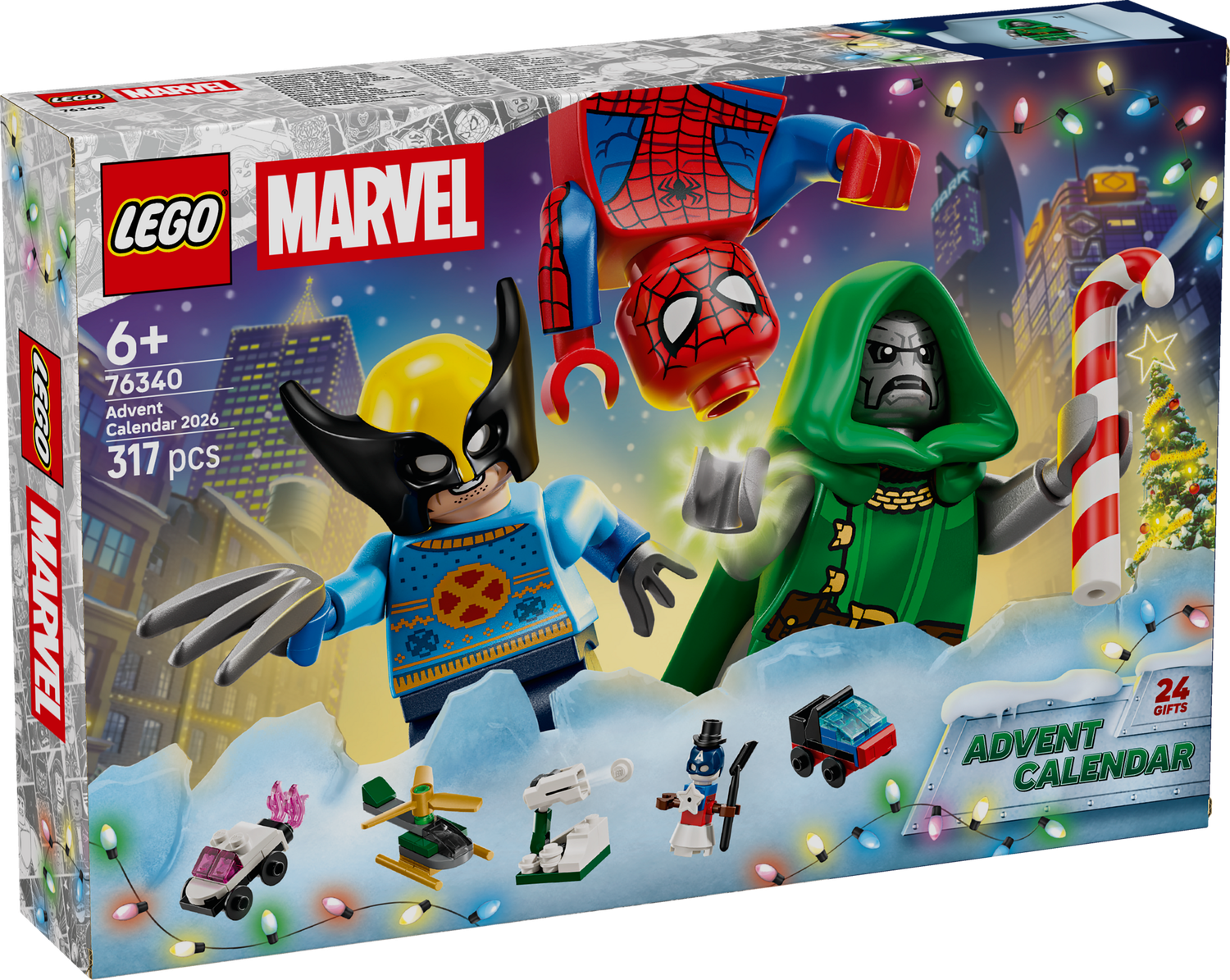 LEGO Marvel Advent Calendar 2026 76340