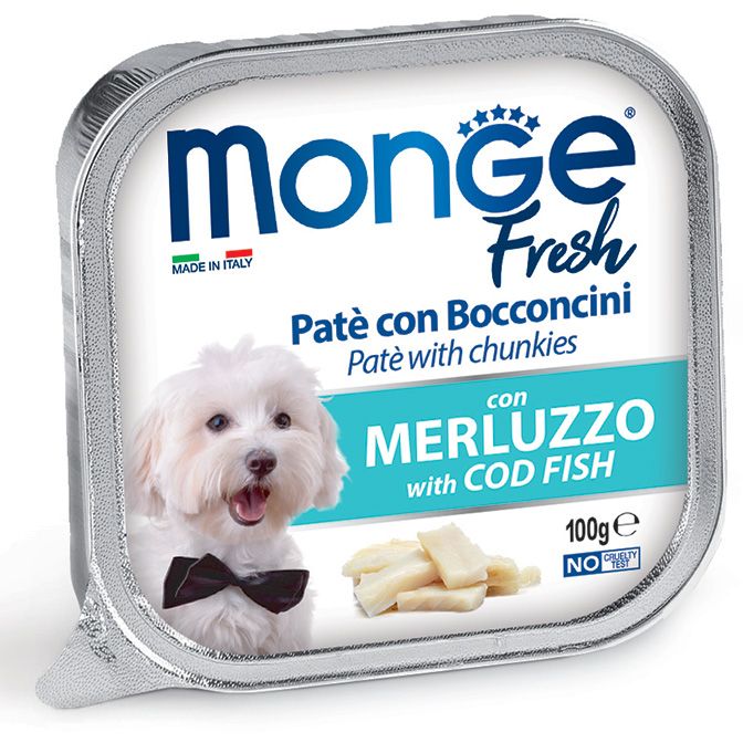 Monge Fresh Paté y Bocaditos con Bacalao 100 g