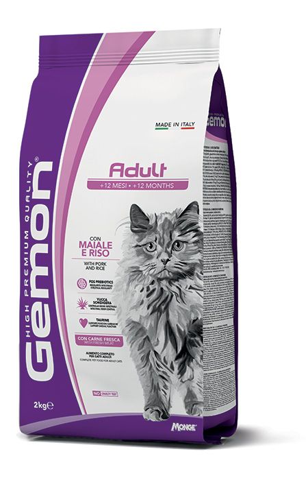 Gemon High Premium Adult with Pork and Rice 2 kg