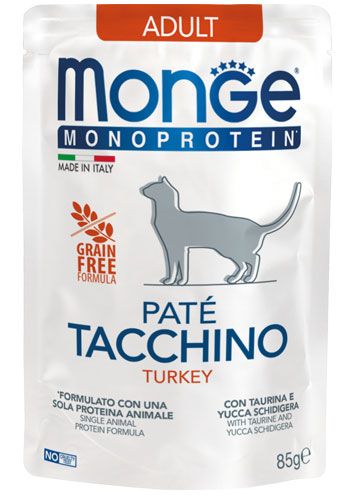 Monge Monoprotein Adult Pâté with Turkey 85 g