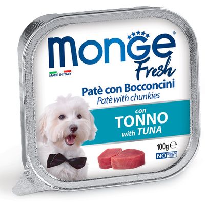 Monge Fresh Pâté and Chunks with Tuna 100 g