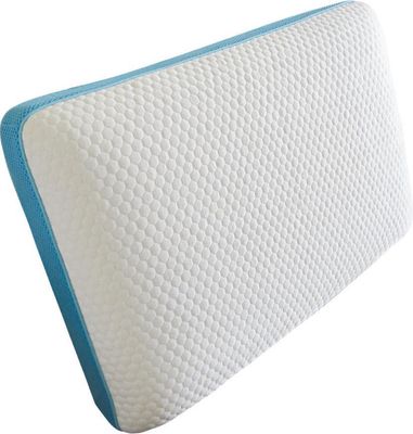 Memory Foam - Traagschuim hoofdkussen met verkoelende gel-60x40x14 cm