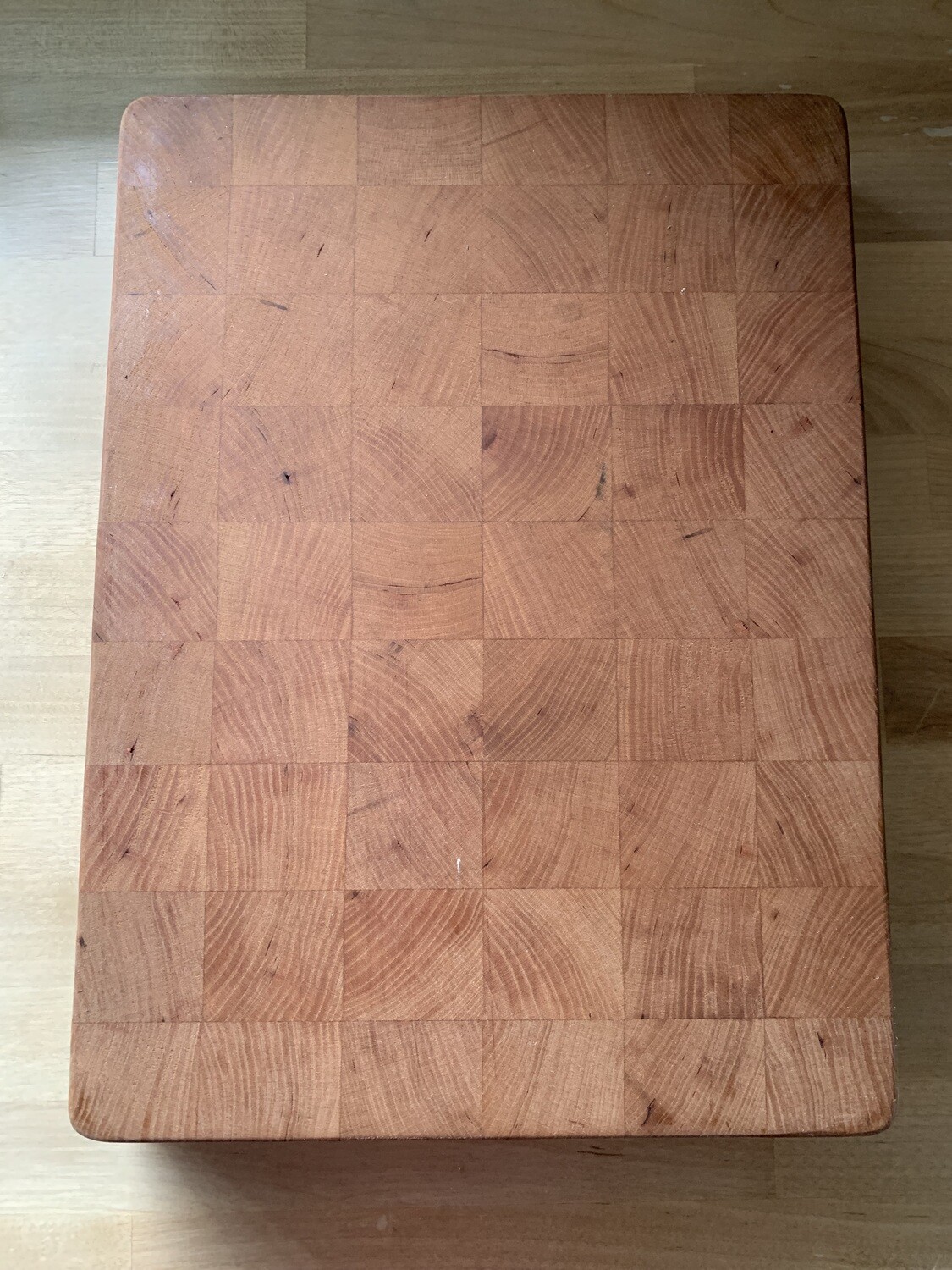 Walnut End Grain Cutting Board 11 x 15 1 1/2&quot; Thick