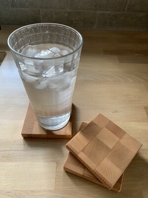 4 End Grain Coasters