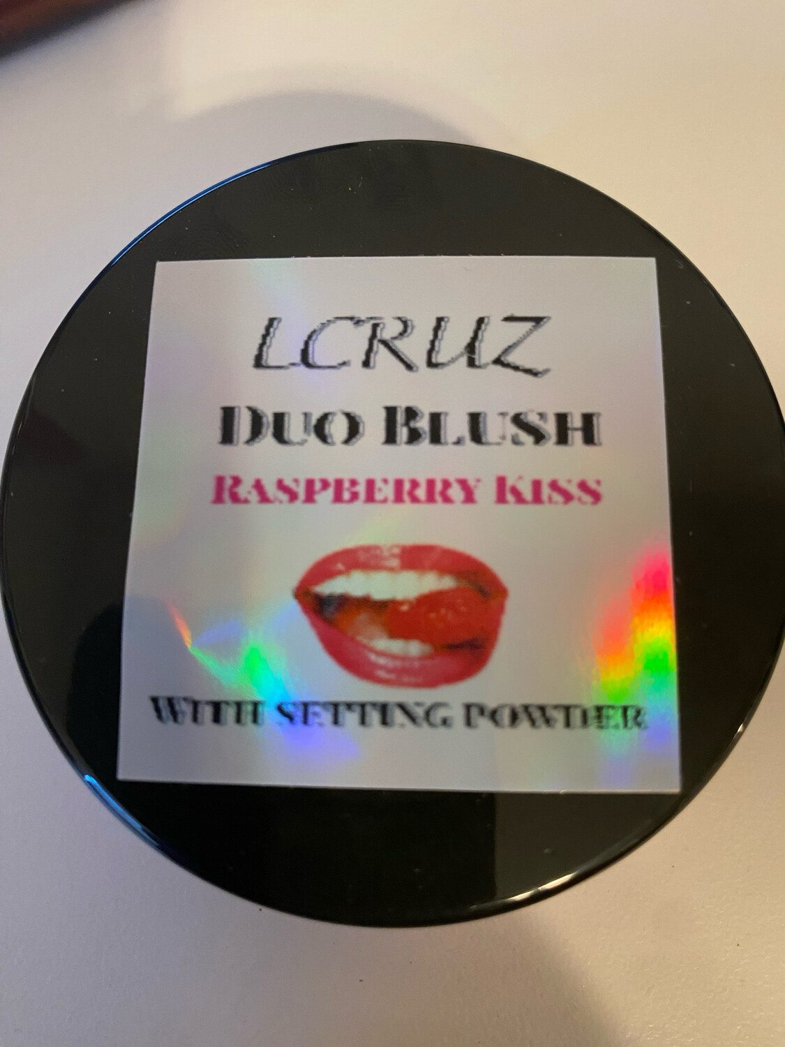 LCRUZ-Duo Blush With Setting Powder-Raspberry Kiss