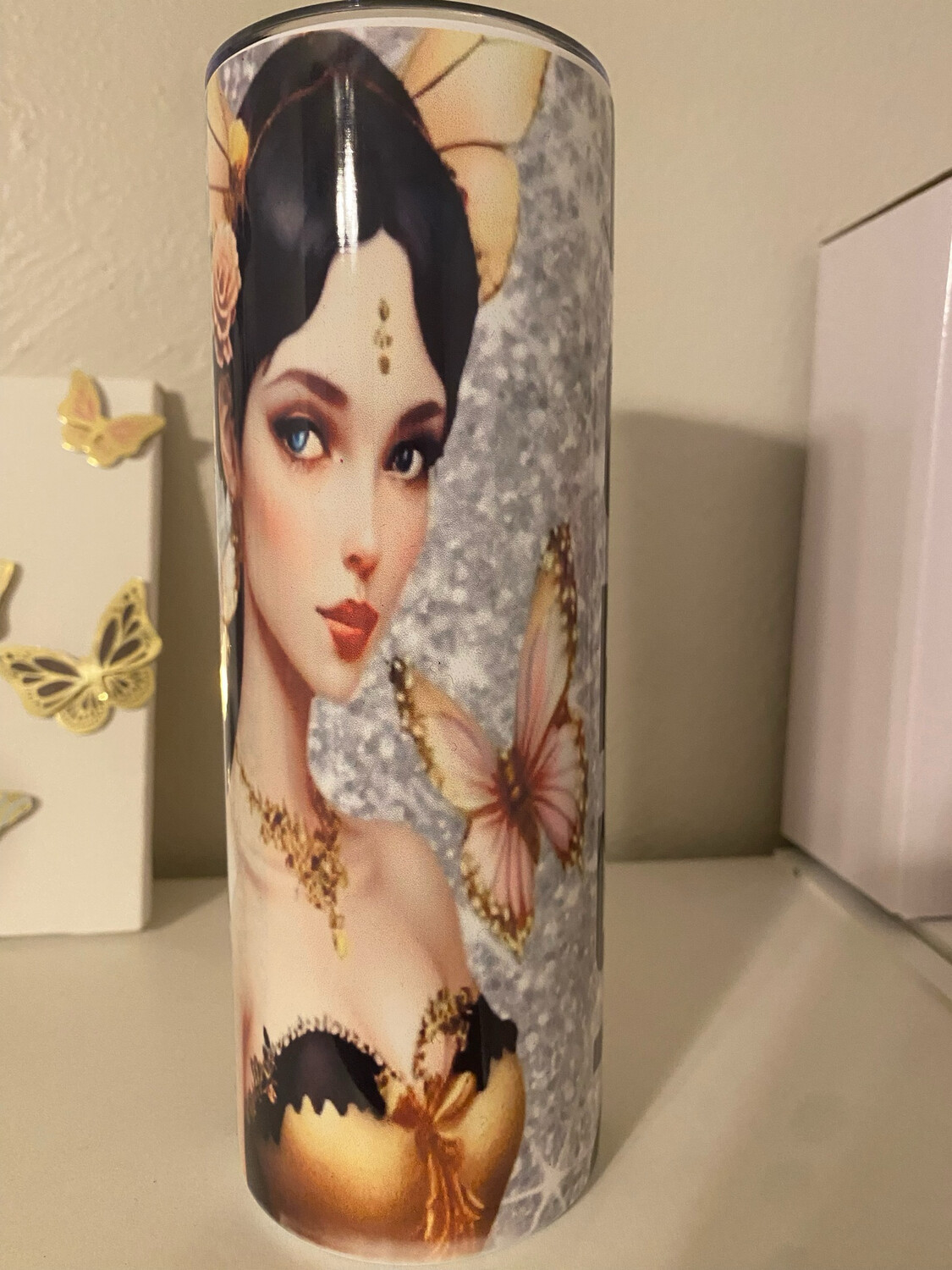 LCRUZ Tumbler -Butterfly Gurlies