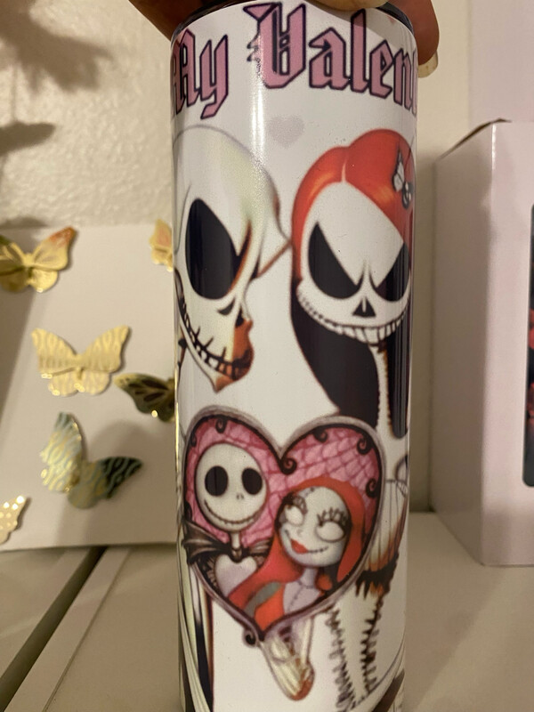 LCRUZ-Limited Edition Holiday Tumbler-Valentine-Be My Valentine (White)