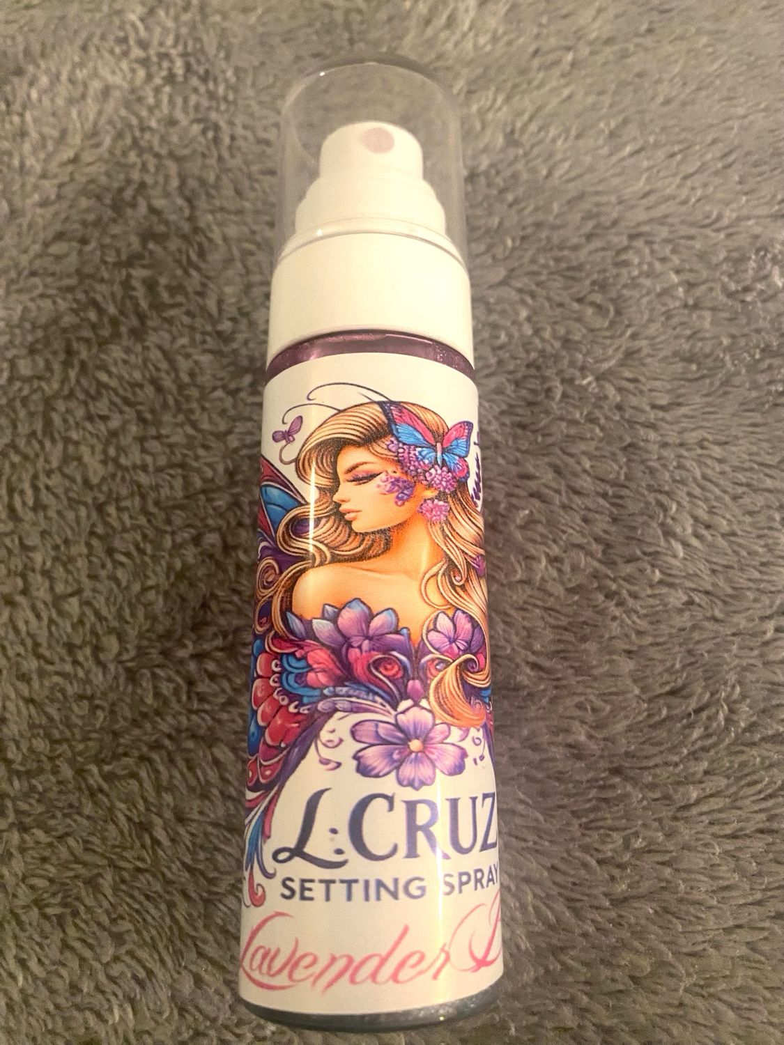 L.Cruz -Setting Spray Lavender Bliss(Shimmer)