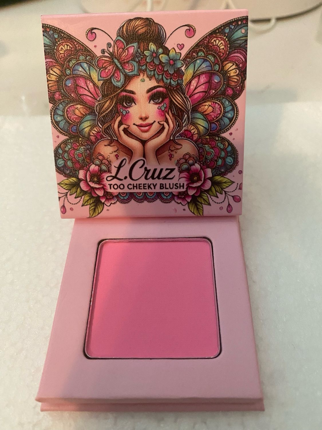 L.Cruz Too Cheeky Blush-Pinky