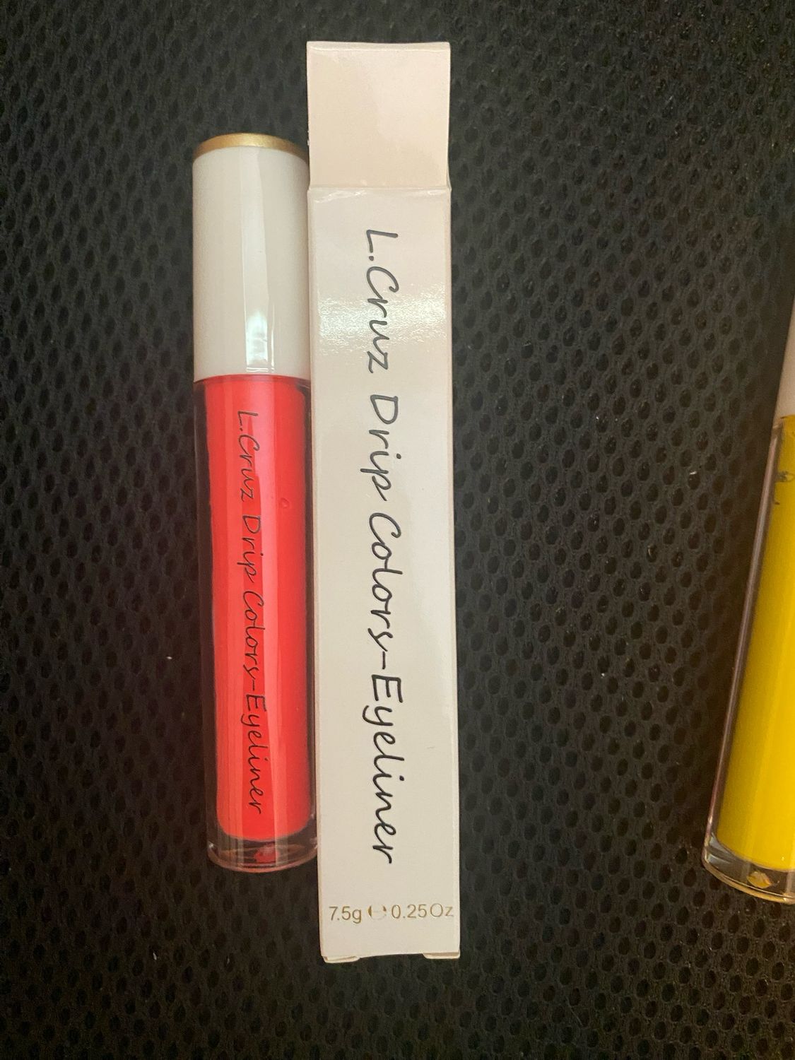 L.Cruz Drip Color Eyeliner-Neon Orange #2