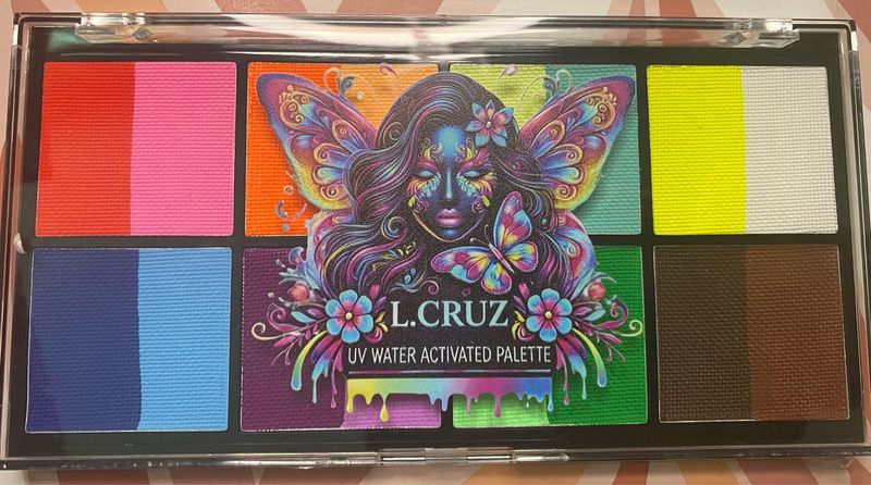 L.Cruz UV Water Activated Palette