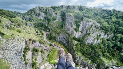 Cheddar Gorge (Canyon) & Cheddar Cheese - hike and day trip for 15 people