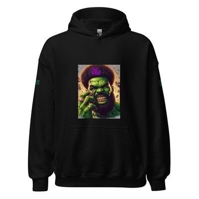 Old School Mean Green Diamond Eater Hoodie