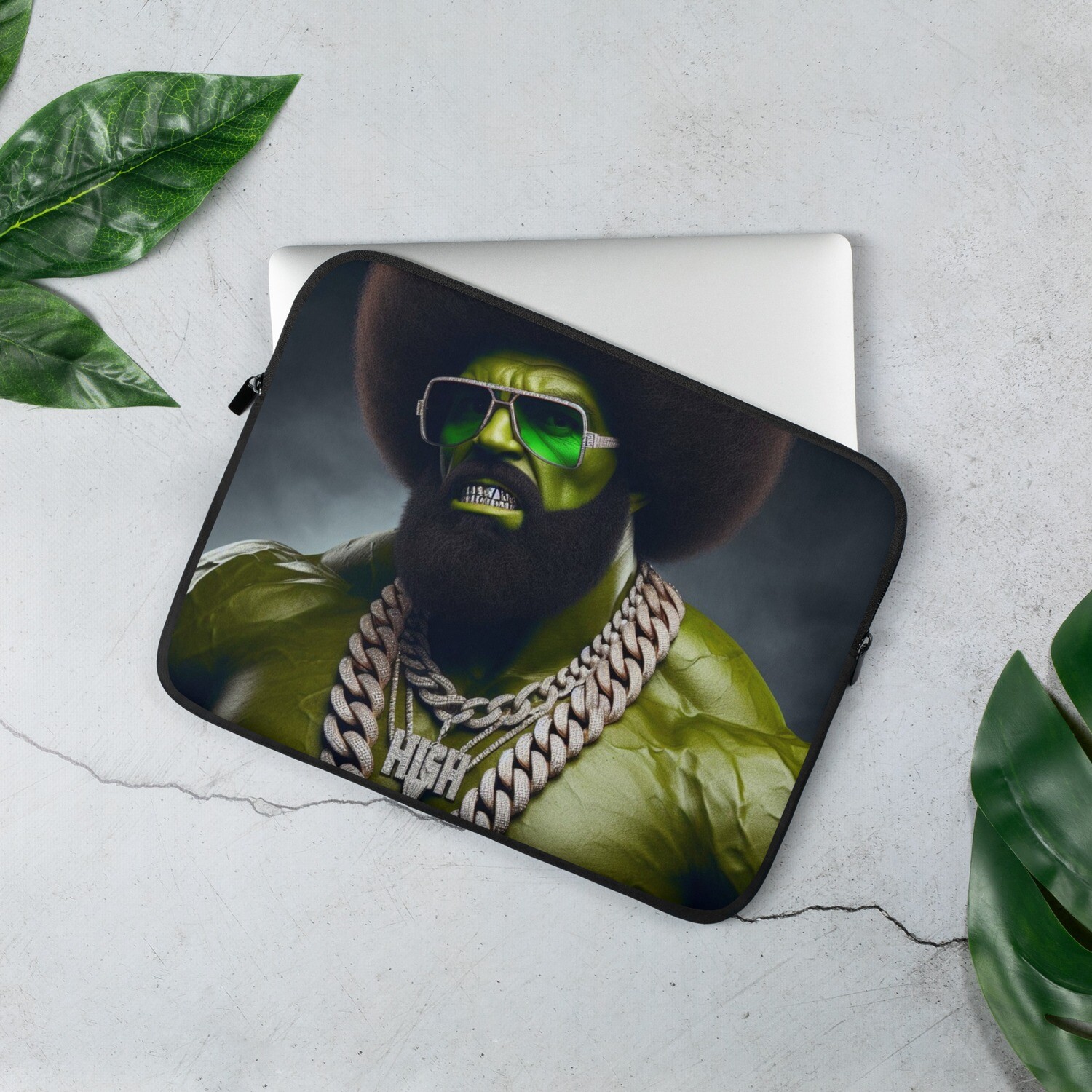 Mean Green Laptop Sleeve