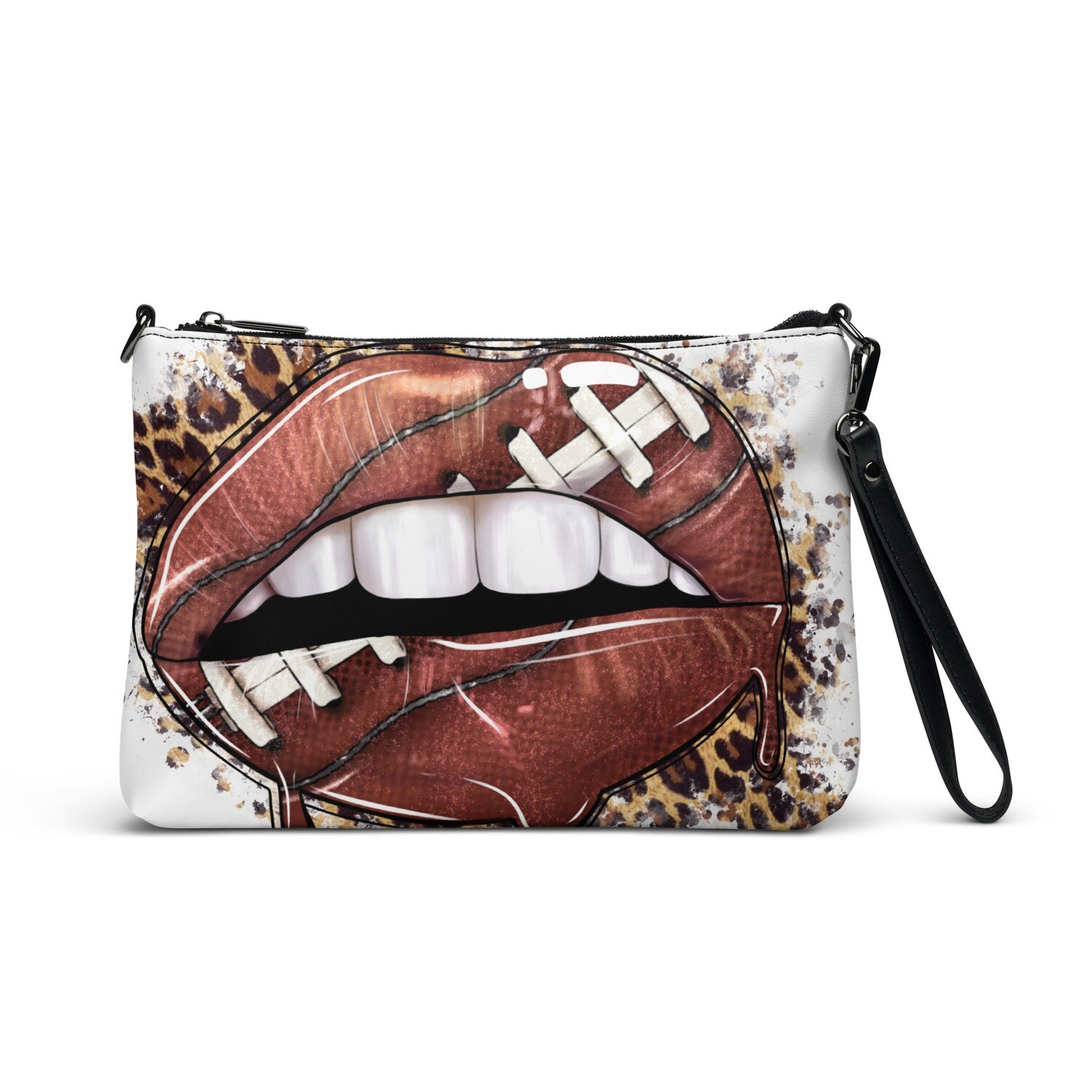 Animal Print Football Crossbody bag