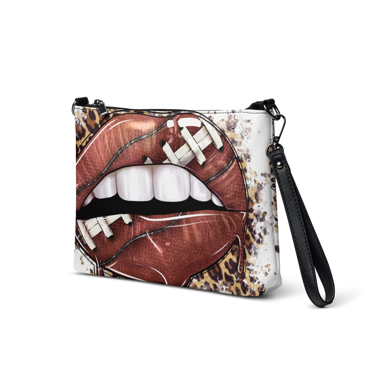 Animal Print Football Crossbody bag