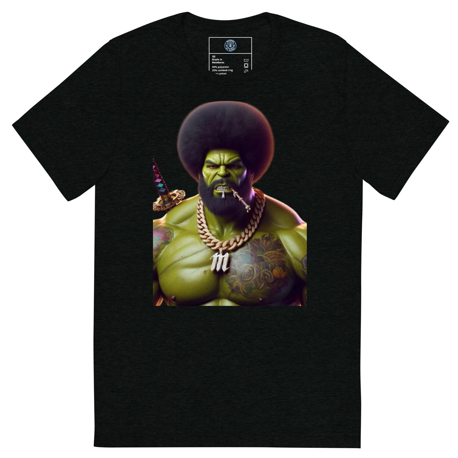 Mean Green Samurai Short Sleeve T-Shirt