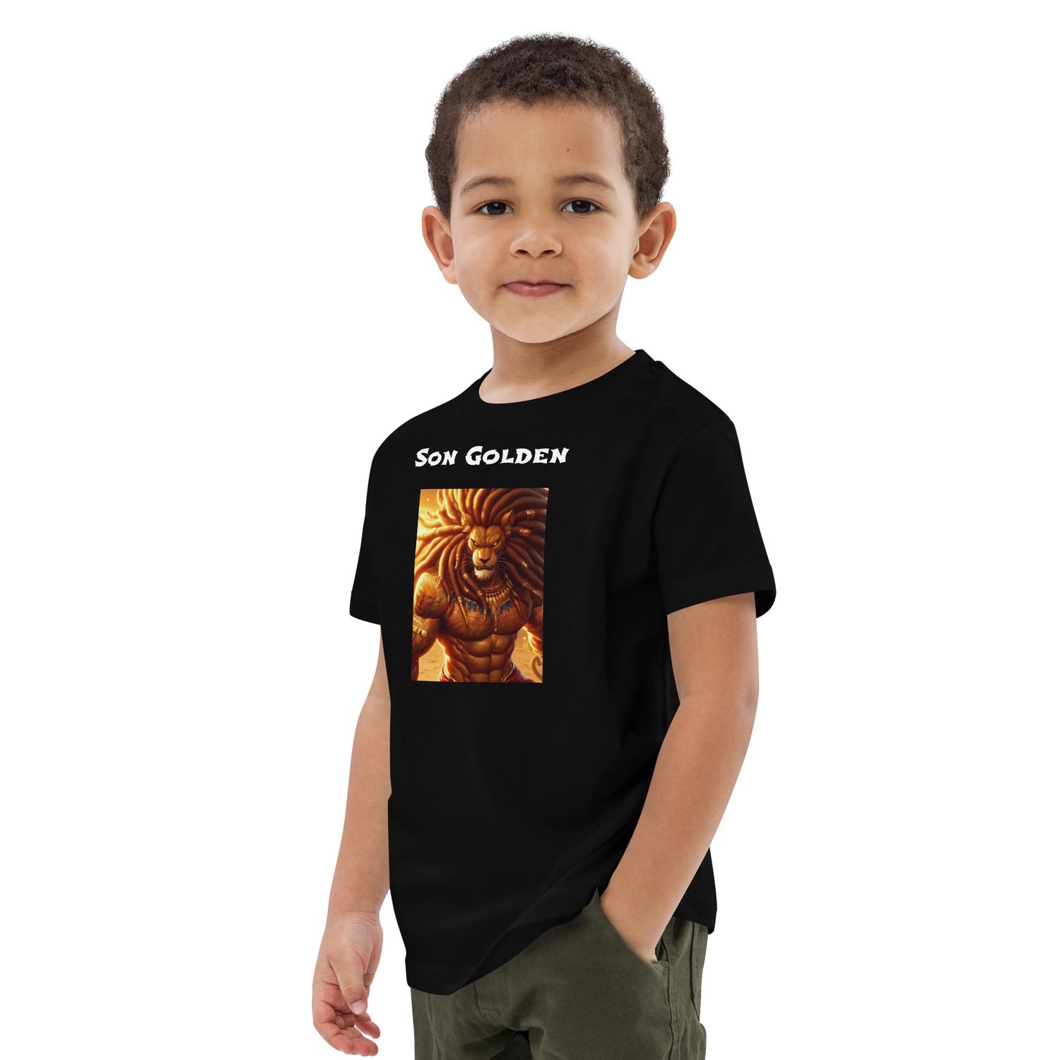 Organic Cotton Kids Lion T-shirt