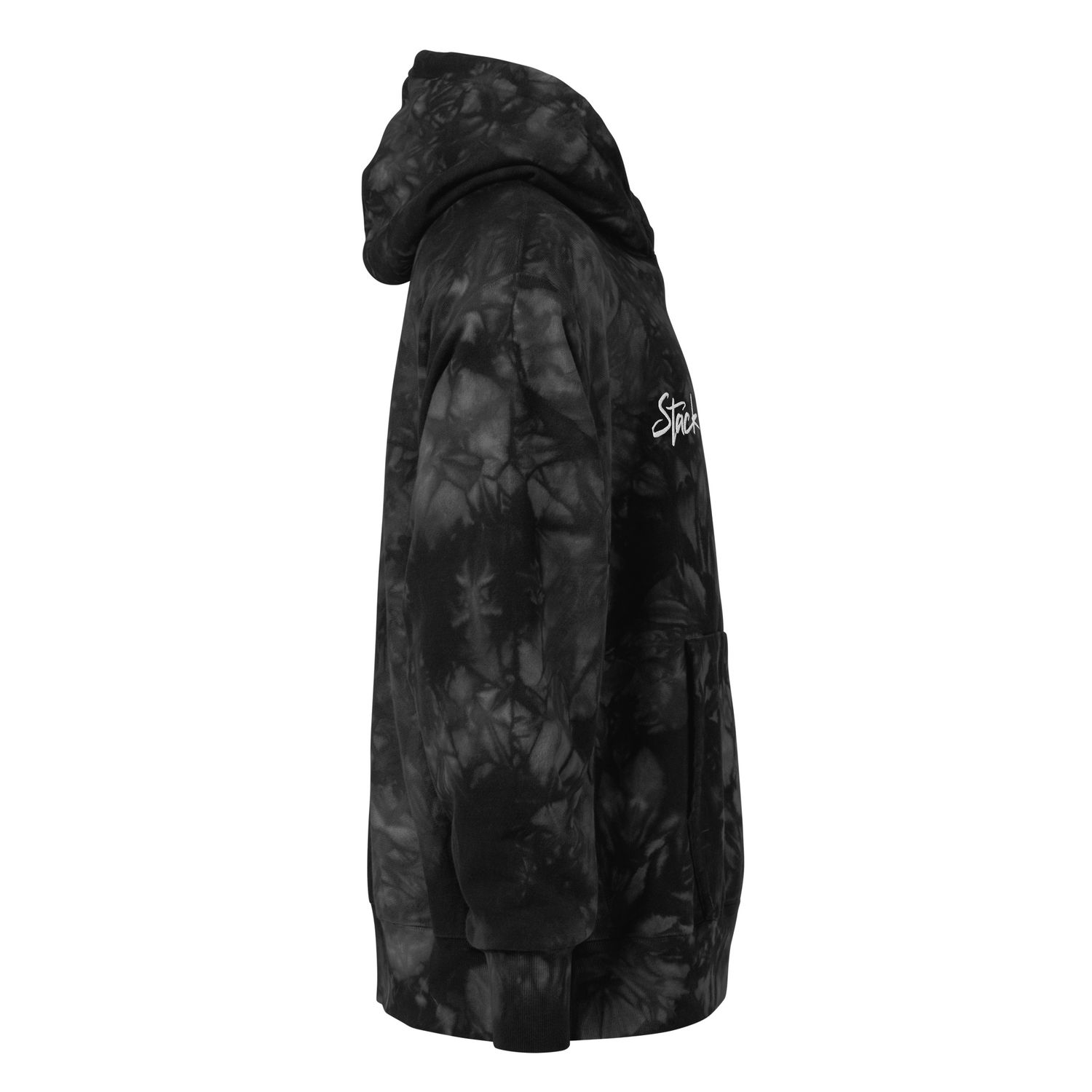 Stack Or Starve Champion tie-dye hoodie