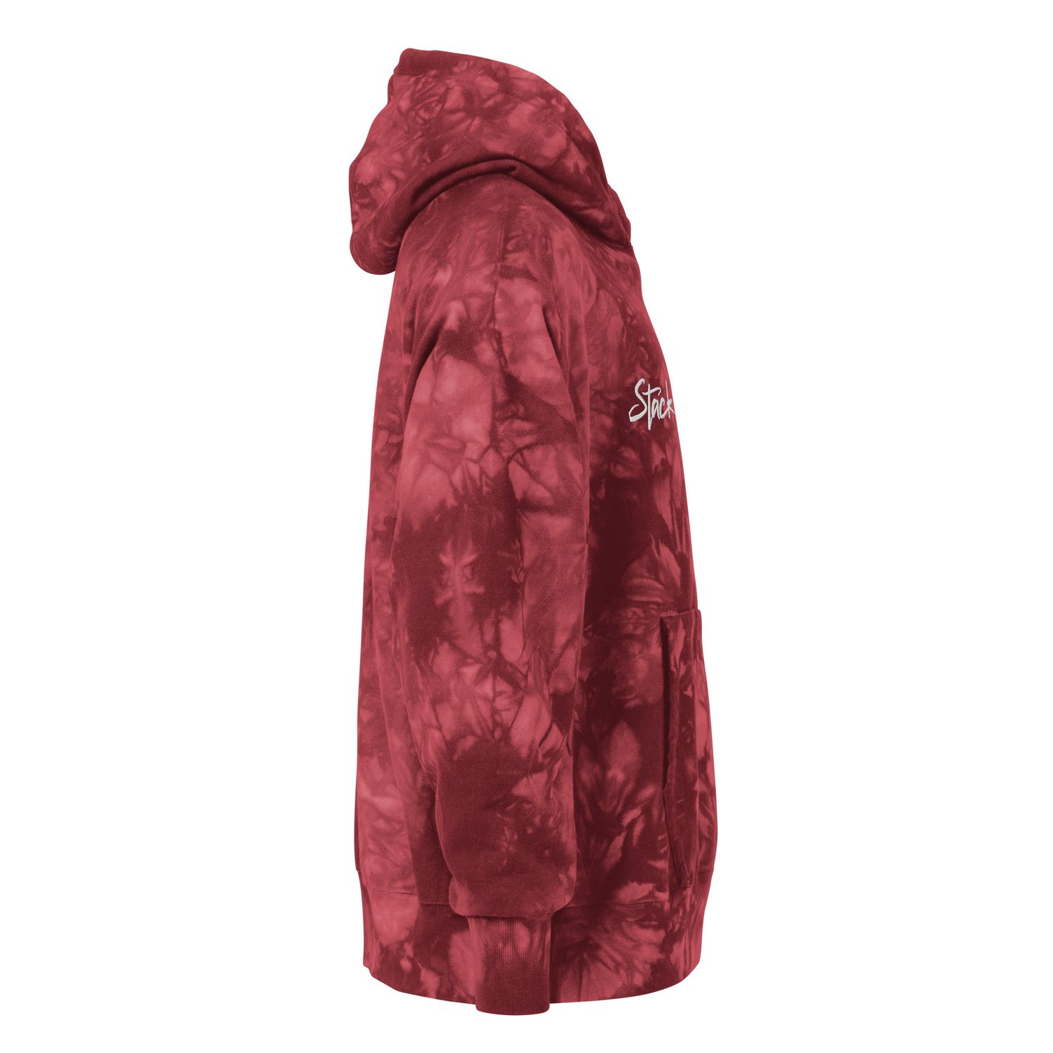Stack Or Starve Champion tie-dye hoodie
