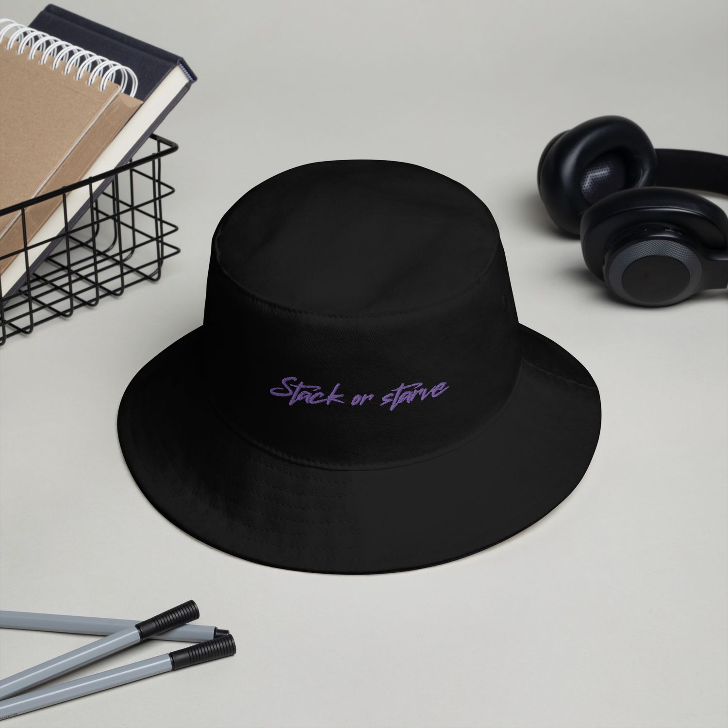 Bucket Hat Stack or Starve