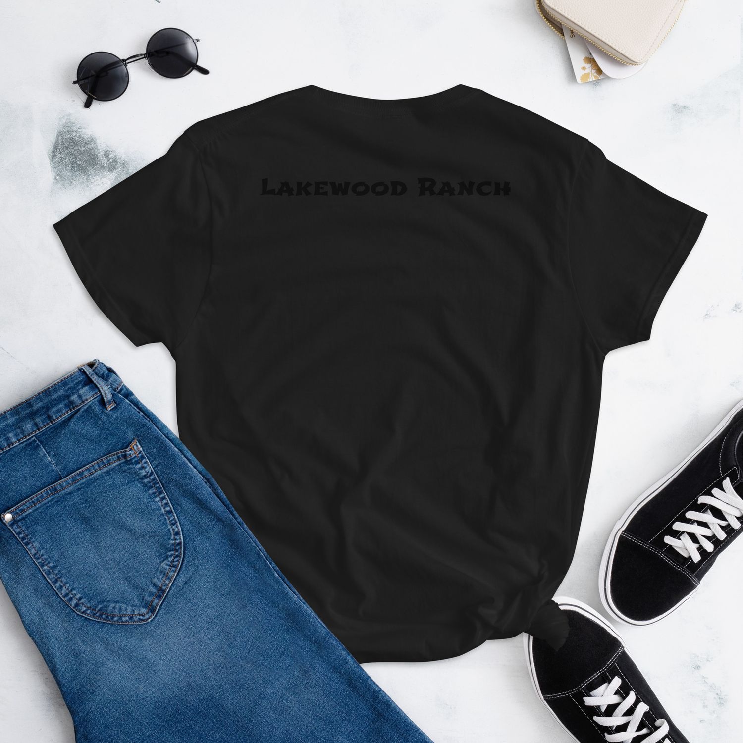 Lakewood Ranch Titans Cheer Women&#39;s short sleeve t-shirt