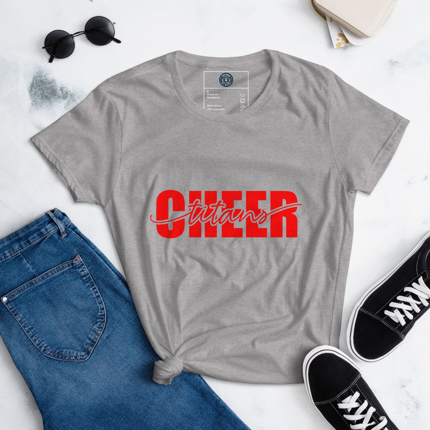 Lakewood Ranch Titans Cheer Women&#39;s short sleeve t-shirt