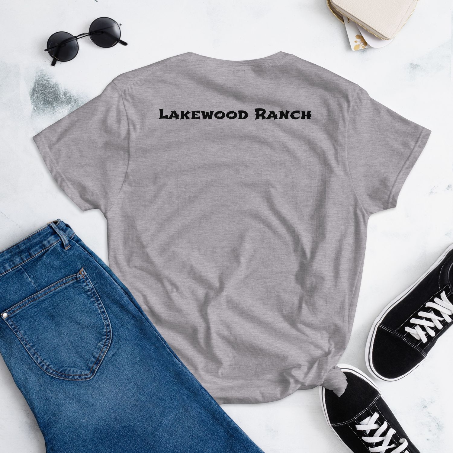 Lakewood Ranch Titans Cheer Women&#39;s short sleeve t-shirt